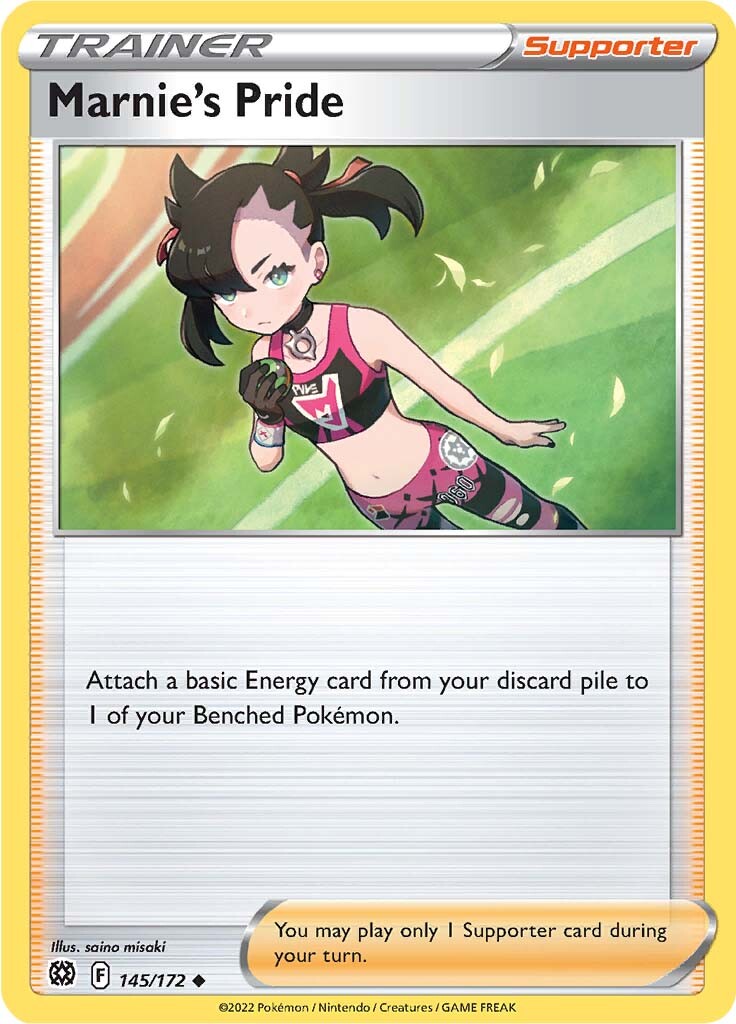 Marnie's Pride (145/172) [Sword & Shield: Brilliant Stars] | Anubis Games and Hobby