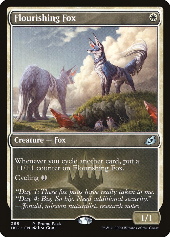 Flourishing Fox (Promo Pack) [Ikoria: Lair of Behemoths Promos] | Anubis Games and Hobby