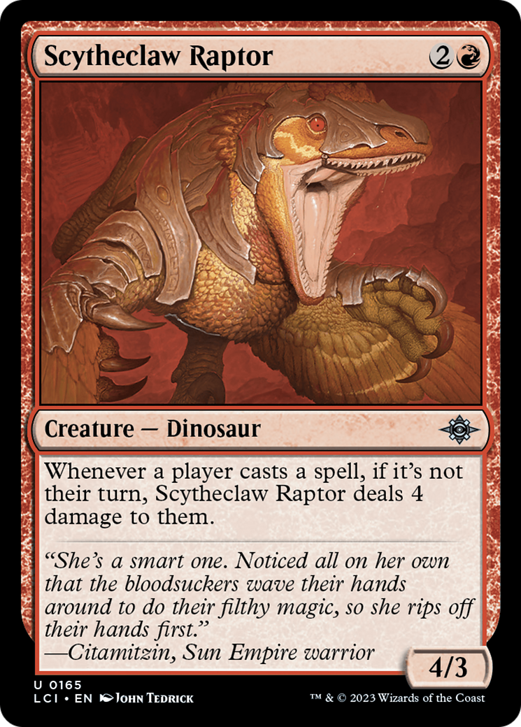Scytheclaw Raptor [The Lost Caverns of Ixalan] | Anubis Games and Hobby