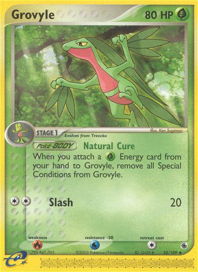 Grovyle (32/109) [EX: Ruby & Sapphire] | Anubis Games and Hobby