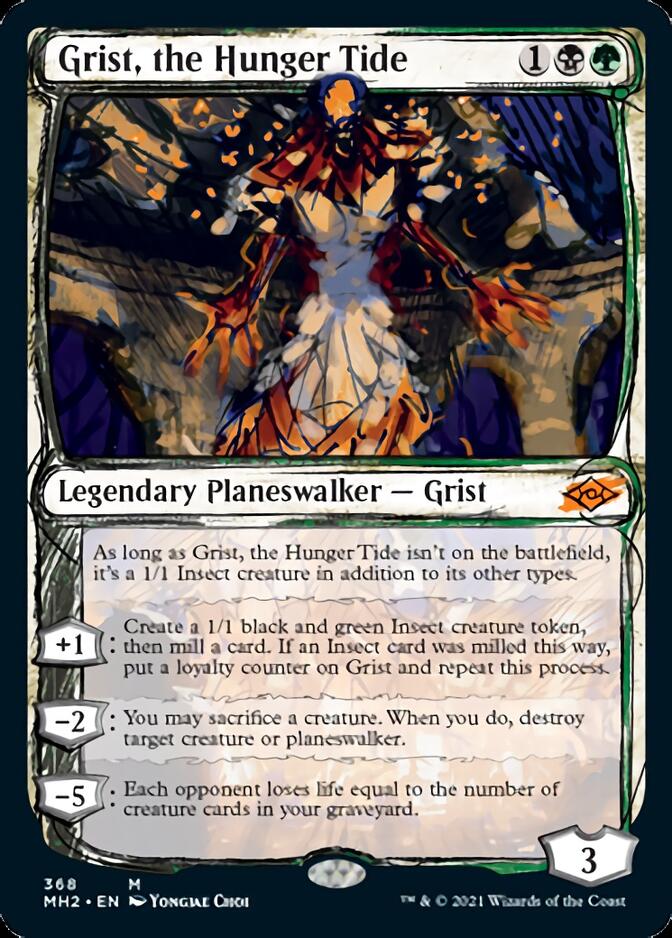Grist, the Hunger Tide (Sketch) [Modern Horizons 2] | Anubis Games and Hobby