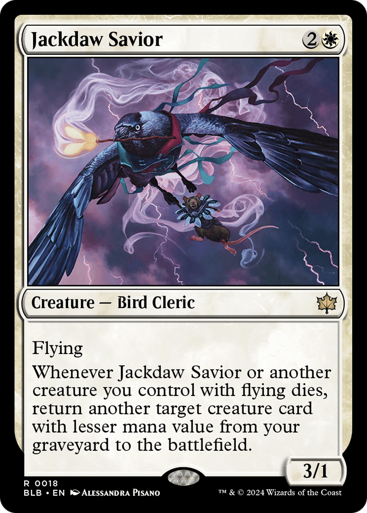 Jackdaw Savior [Bloomburrow] | Anubis Games and Hobby