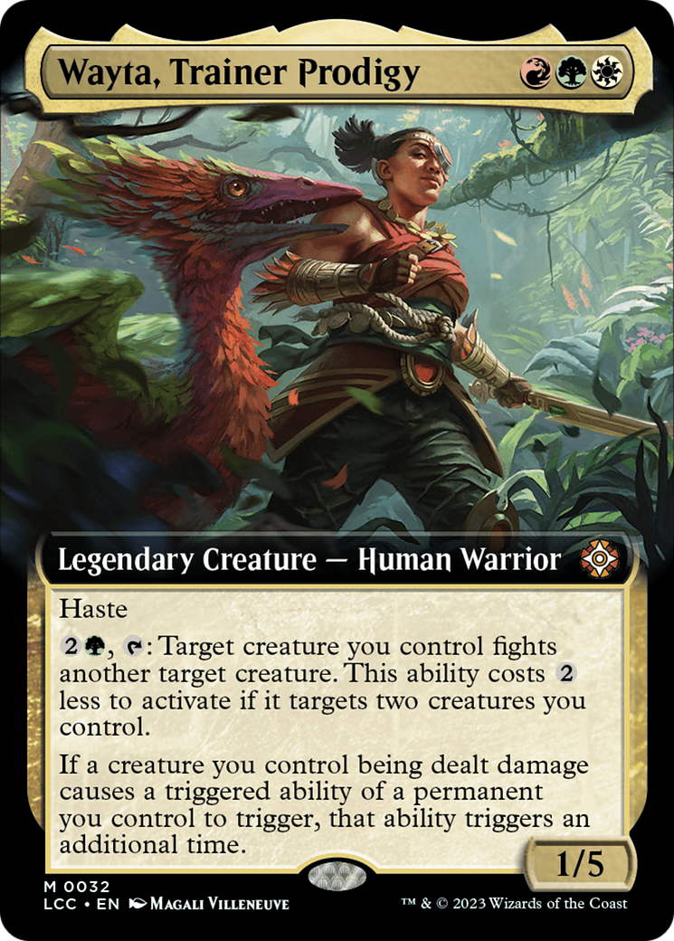 Wayta, Trainer Prodigy (Extended Art) [The Lost Caverns of Ixalan Commander] | Anubis Games and Hobby