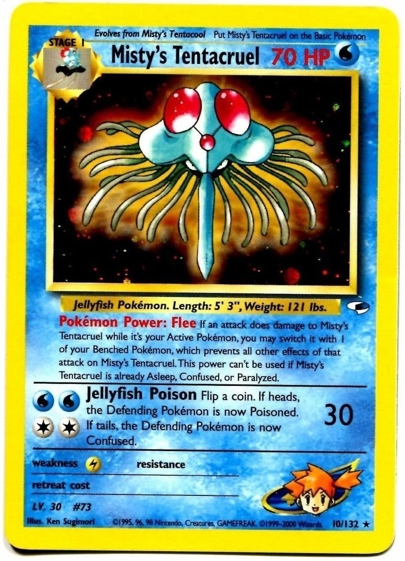 Misty's Tentacruel (10/132) [Gym Heroes Unlimited] | Anubis Games and Hobby