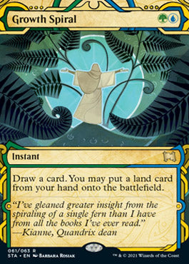 Growth Spiral (Foil Etched) [Strixhaven: Mystical Archive] | Anubis Games and Hobby
