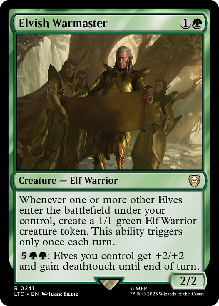Elvish Warmaster [The Lord of the Rings: Tales of Middle-Earth Commander] | Anubis Games and Hobby
