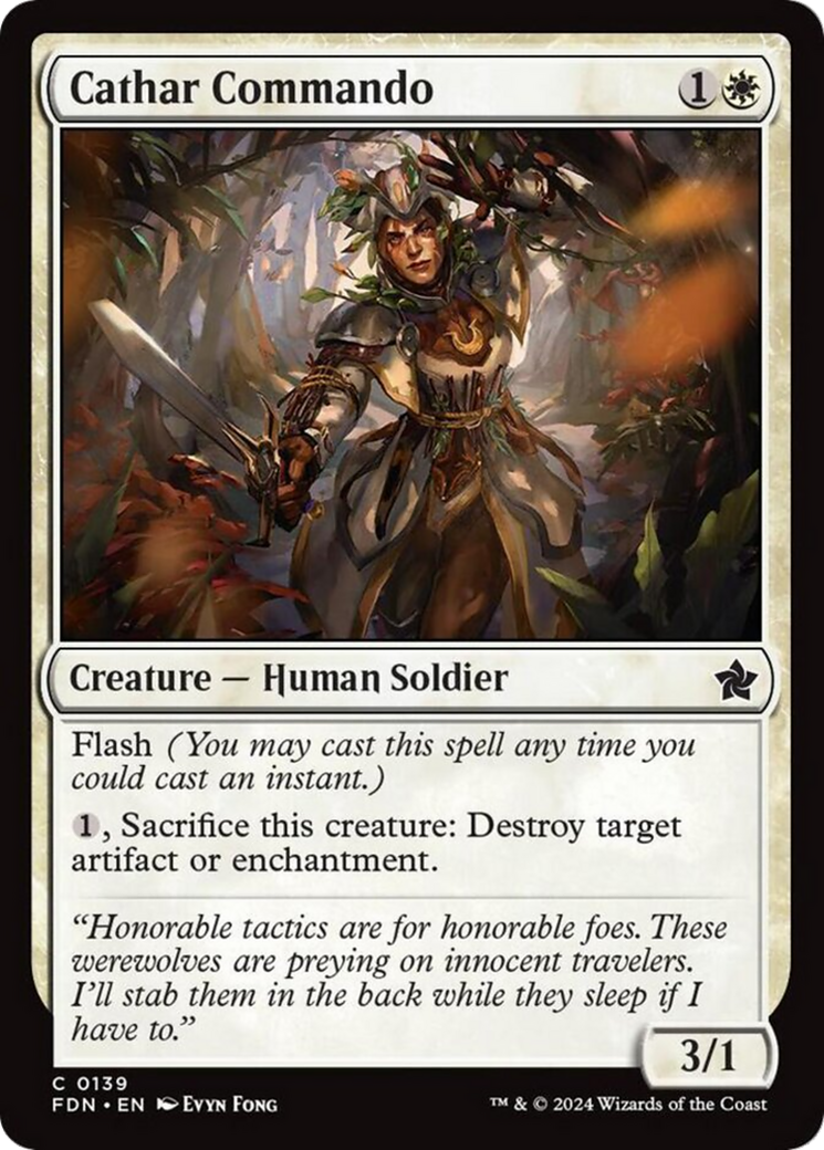 Cathar Commando [Foundations] | Anubis Games and Hobby