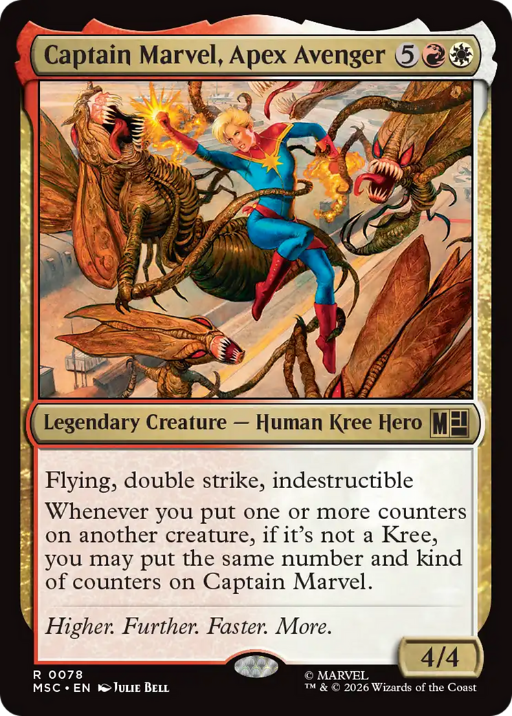 Captain Marvel, Apex Avenger [Marvel Super Heroes Commander] | Anubis Games and Hobby