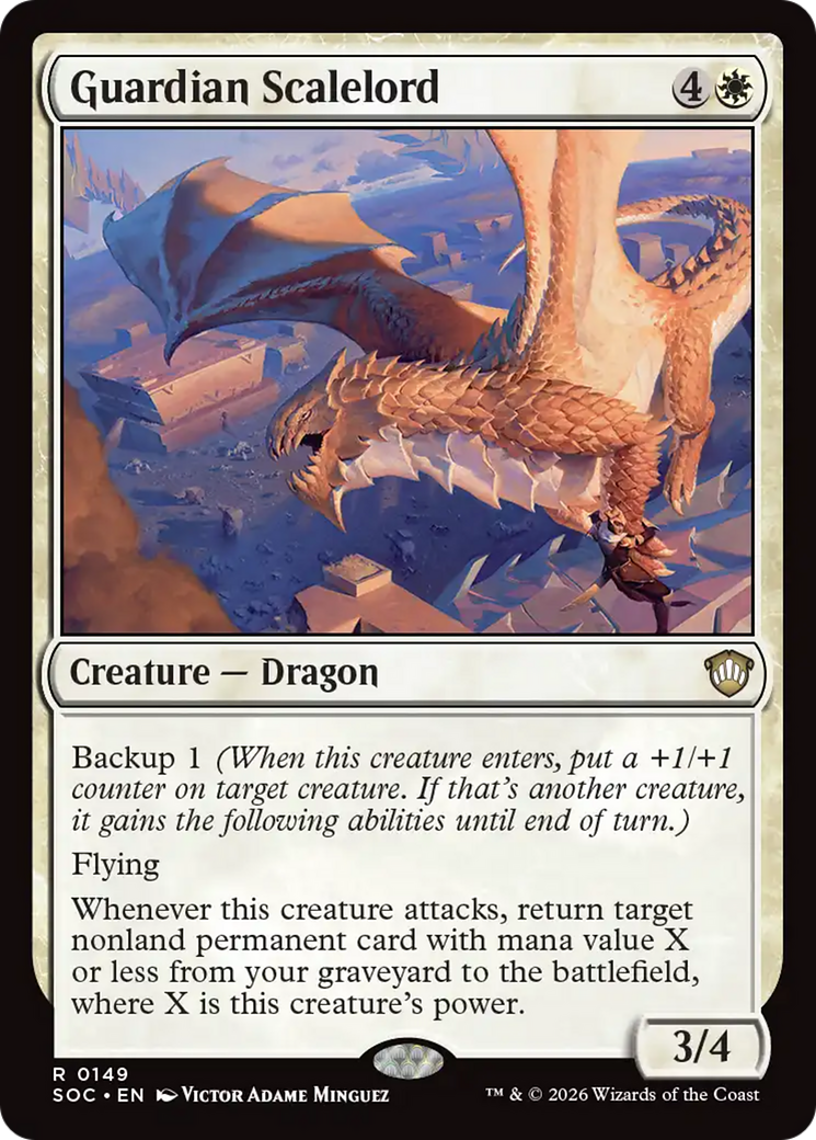 Guardian Scalelord [Secrets of Strixhaven Commander] | Anubis Games and Hobby
