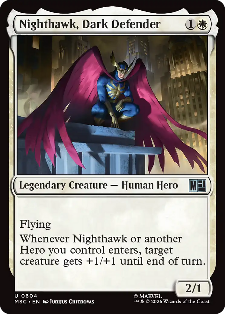 Nighthawk, Dark Defender [Marvel Super Heroes Commander] | Anubis Games and Hobby