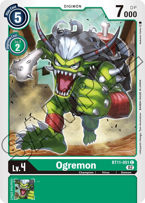 Ogremon [BT11-051] [Dimensional Phase] | Anubis Games and Hobby