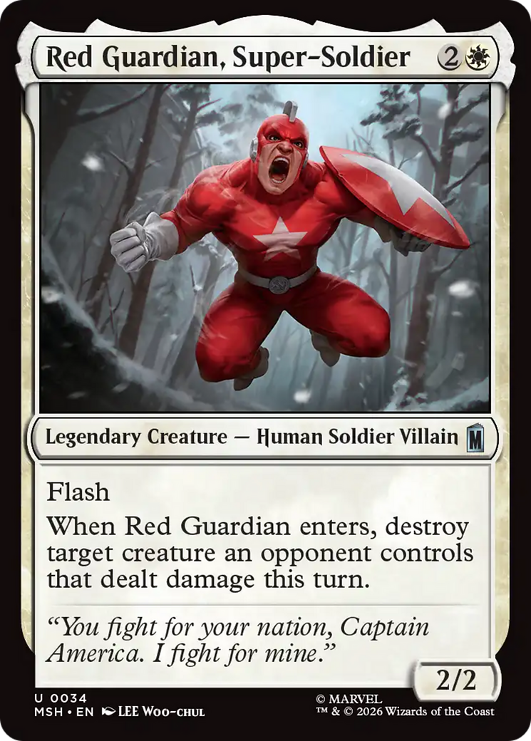 Red Guardian, Super-Soldier [Marvel Super Heroes] | Anubis Games and Hobby