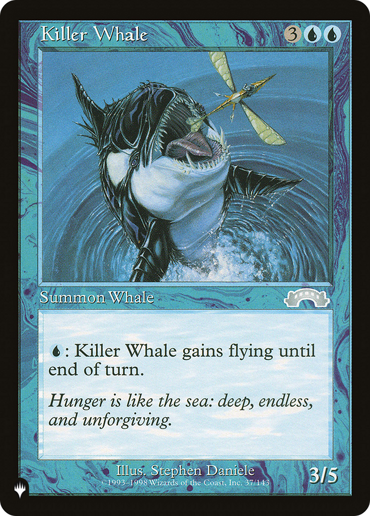 Killer Whale [The List Reprints] | Anubis Games and Hobby