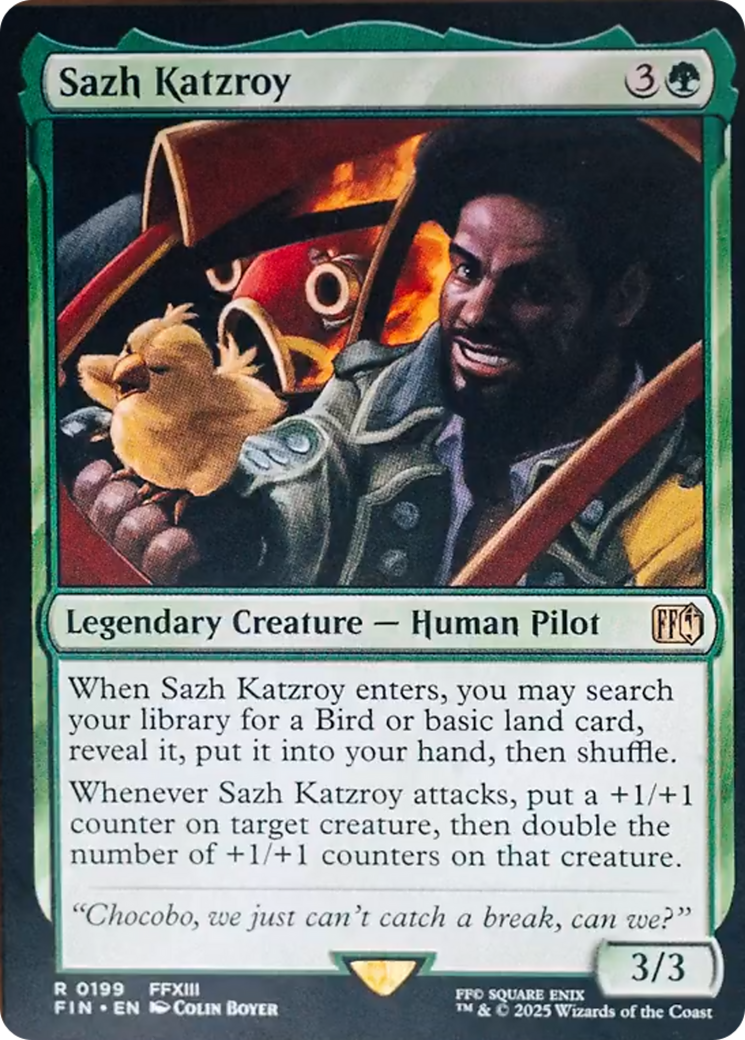 Sazh Katzroy [FINAL FANTASY] | Anubis Games and Hobby