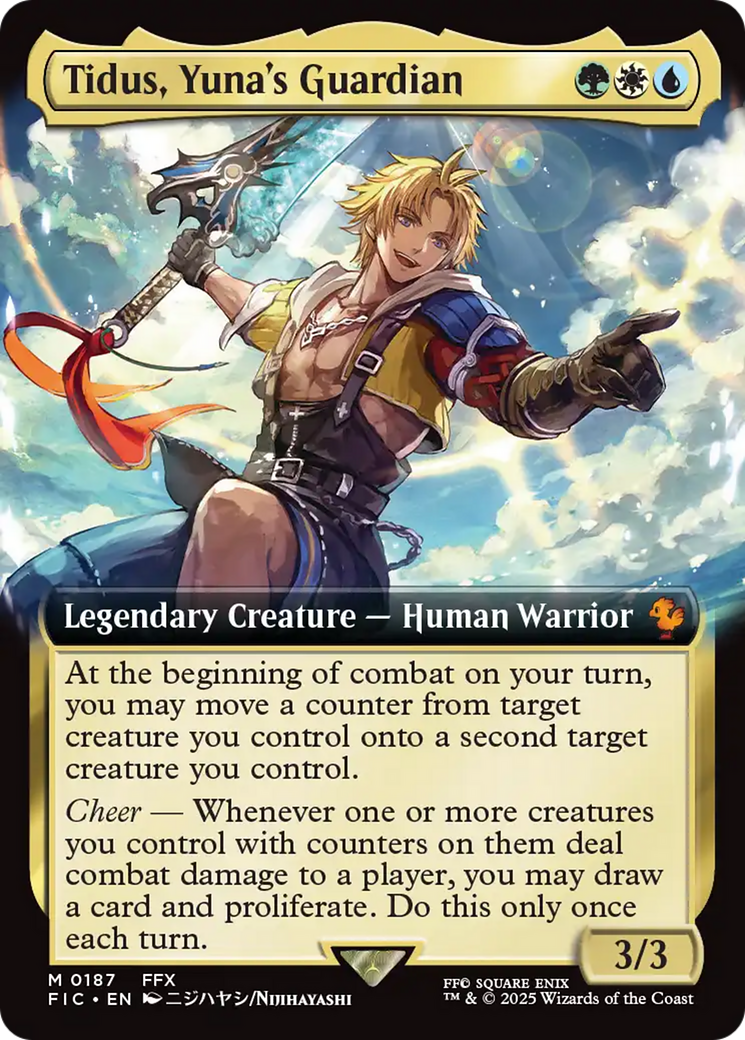Tidus, Yuna's Guardian (Extended Art) [FINAL FANTASY Commander] | Anubis Games and Hobby