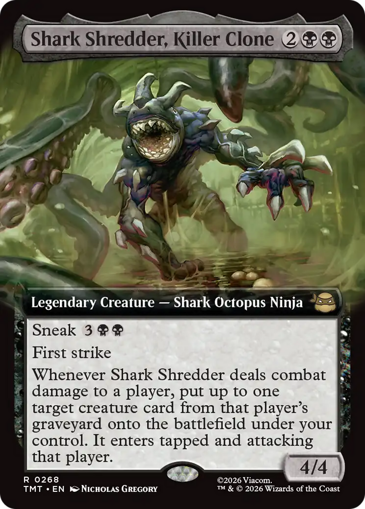 Shark Shredder, Killer Clone (Extended Art) [Teenage Mutant Ninja Turtles] | Anubis Games and Hobby