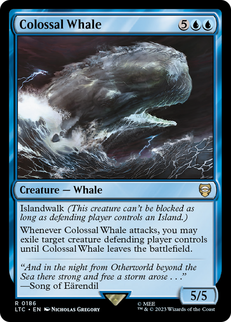 Colossal Whale [The Lord of the Rings: Tales of Middle-Earth Commander] | Anubis Games and Hobby