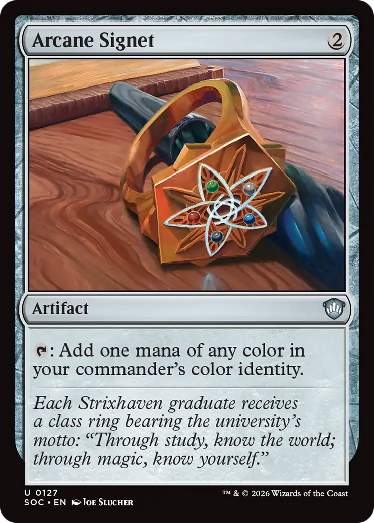 Arcane Signet [Secrets of Strixhaven Commander] | Anubis Games and Hobby