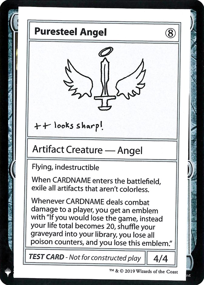 Puresteel Angel [Mystery Booster Playtest Cards] | Anubis Games and Hobby