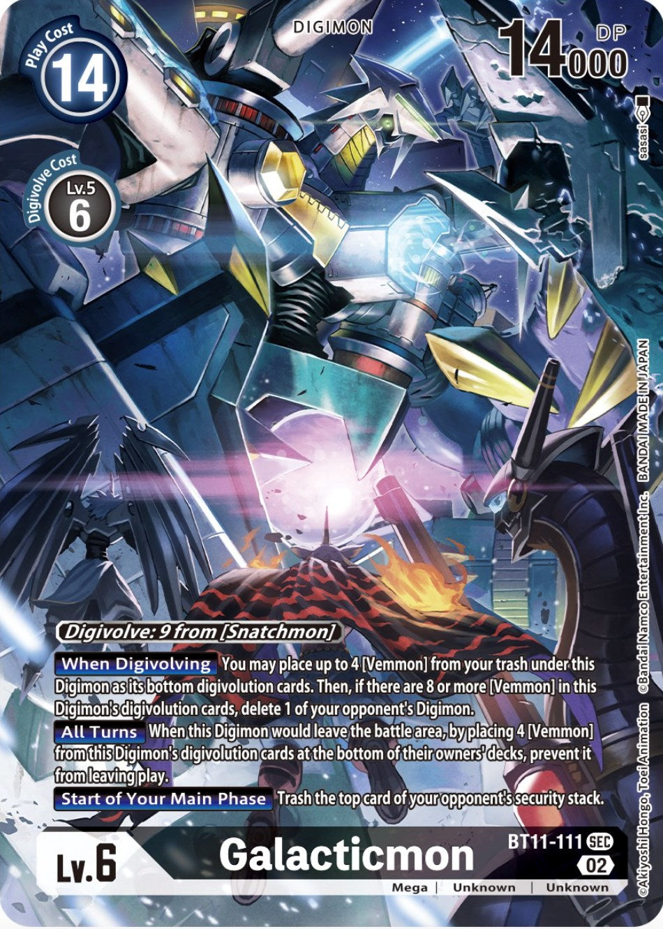 Galacticmon [BT11-111] (Alternate Art) [Dimensional Phase] | Anubis Games and Hobby