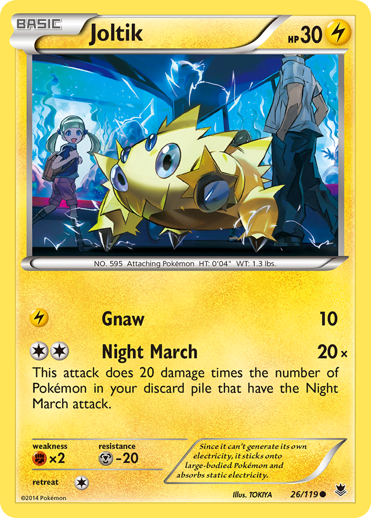 Joltik (26/119) [XY: Phantom Forces] | Anubis Games and Hobby
