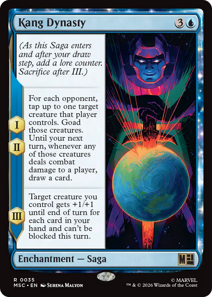Kang Dynasty (Surge Foil) [Marvel Super Heroes Commander] | Anubis Games and Hobby