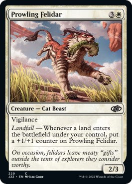 Prowling Felidar [Jumpstart 2022] | Anubis Games and Hobby