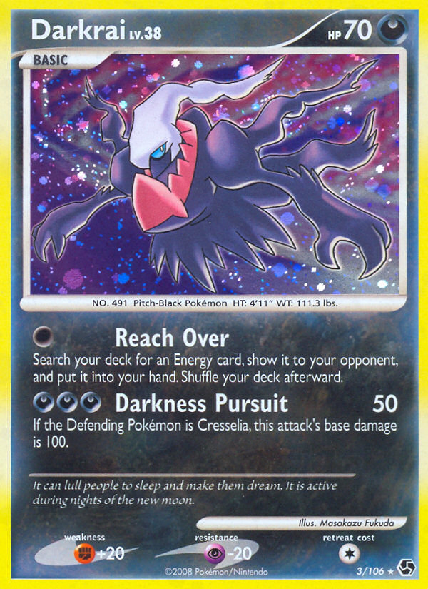 Darkrai (3/106) [Diamond & Pearl: Great Encounters] | Anubis Games and Hobby