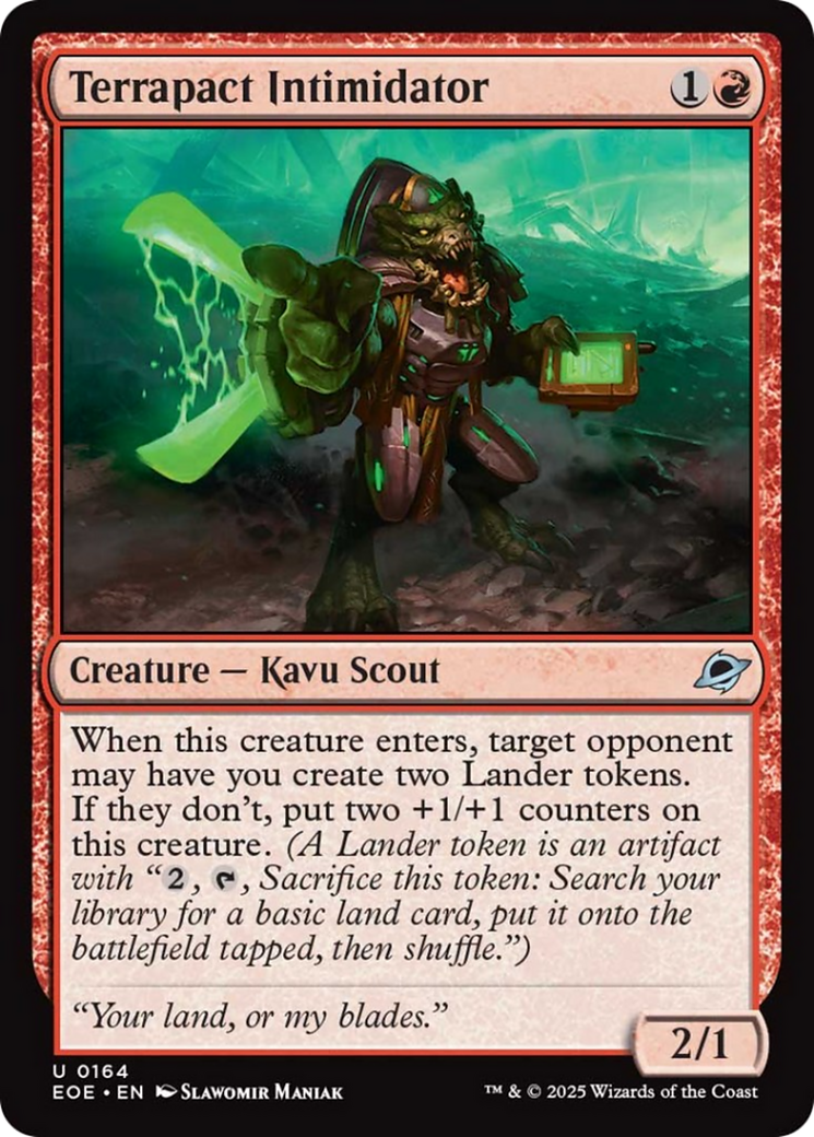 Terrapact Intimidator [Edge of Eternities] | Anubis Games and Hobby