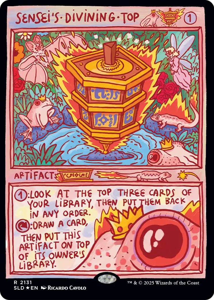 Sensei's Divining Top [Secret Lair Drop Series] | Anubis Games and Hobby