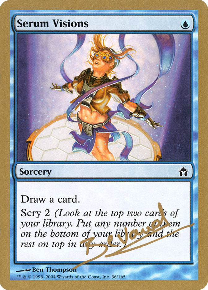 Serum Visions (Manuel Bevand) [World Championship Decks 2004] | Anubis Games and Hobby