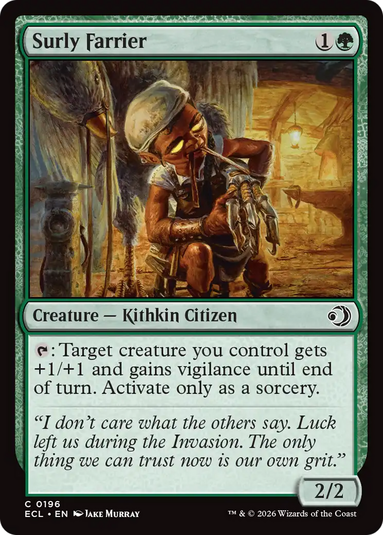 Surly Farrier [Lorwyn Eclipsed] | Anubis Games and Hobby