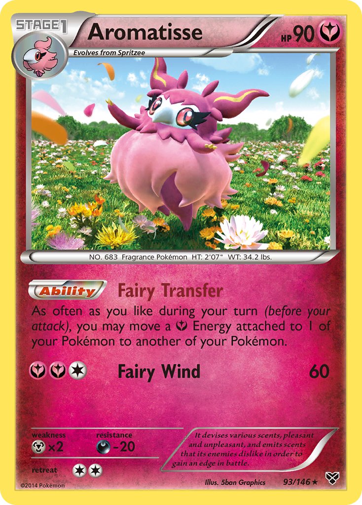 Aromatisse (93/146) (Theme Deck Exclusive) [XY: Base Set] | Anubis Games and Hobby