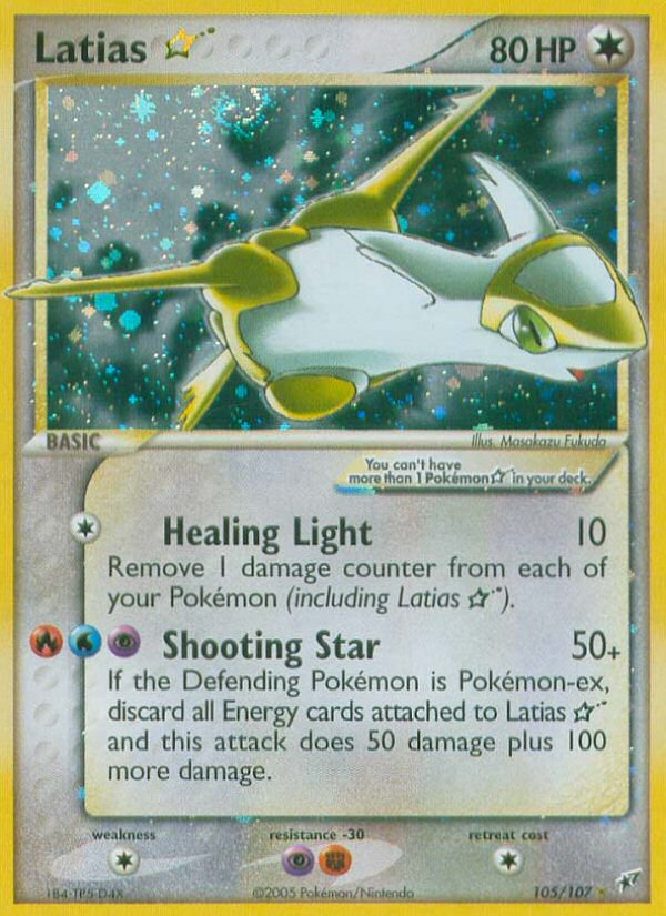 Latias Star (105/107) [EX: Deoxys] | Anubis Games and Hobby