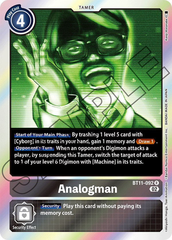 Analogman [BT11-092] [Dimensional Phase] | Anubis Games and Hobby