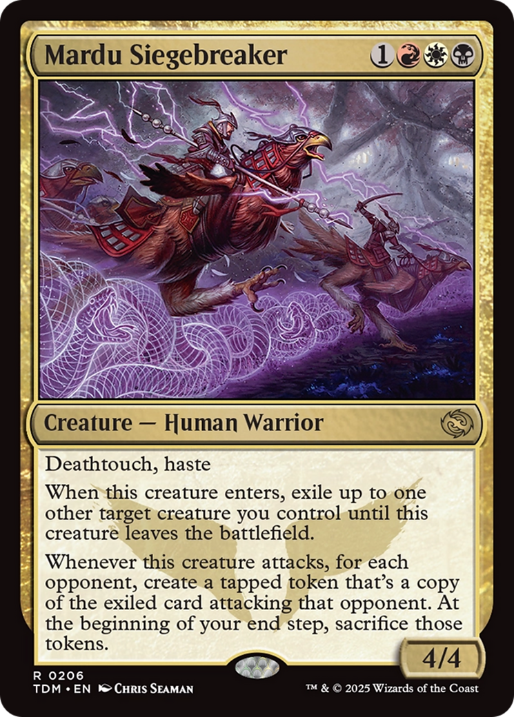 Mardu Siegebreaker [Tarkir: Dragonstorm] | Anubis Games and Hobby