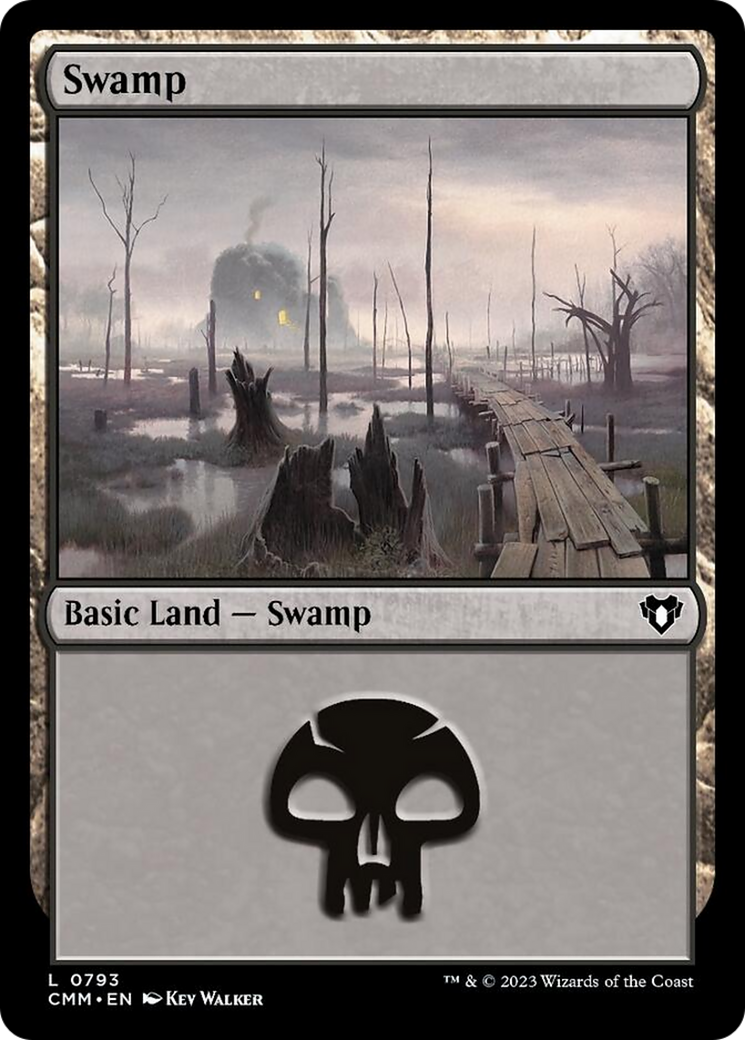 Swamp (793) [Commander Masters] | Anubis Games and Hobby