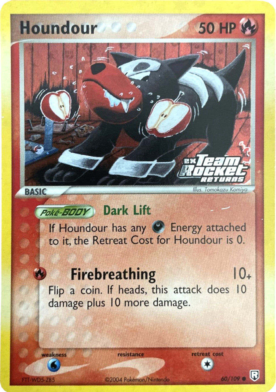 Houndour (60/109) (Stamped) [EX: Team Rocket Returns] | Anubis Games and Hobby