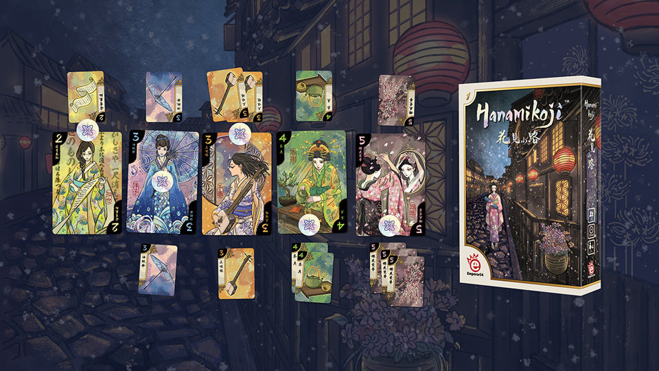Hanamikoji | Anubis Games and Hobby