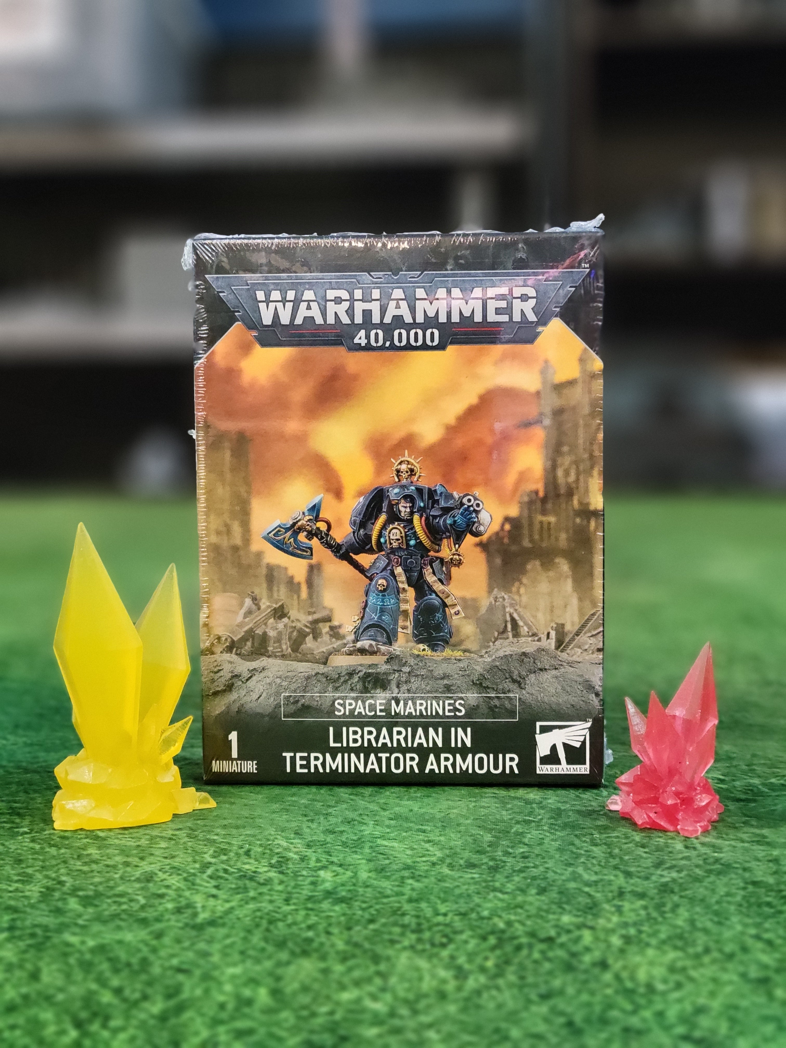 Space Marines Librarian in Terminator Armor | Anubis Games and Hobby