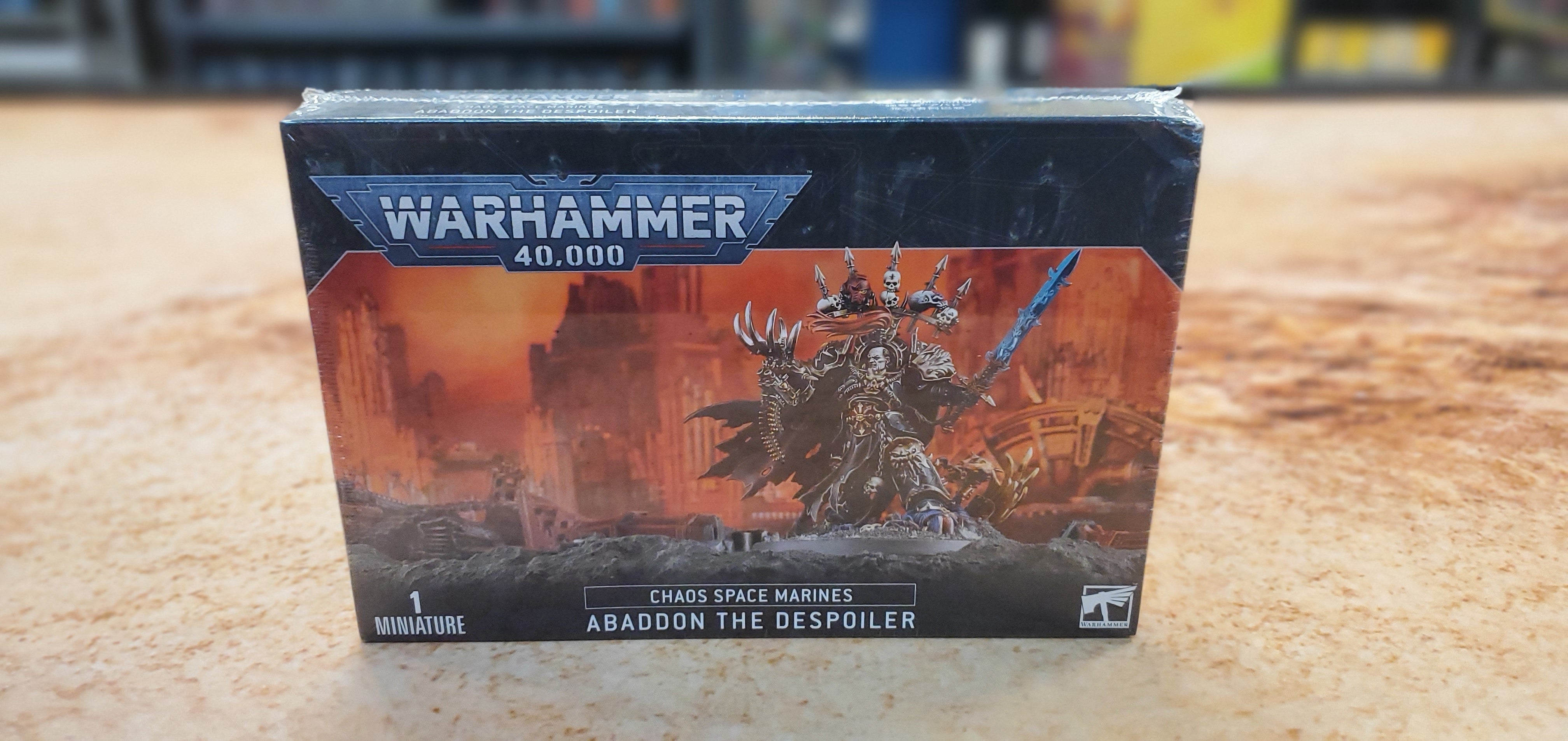 Chaos Space Marines Abaddon the Despoiler | Anubis Games and Hobby