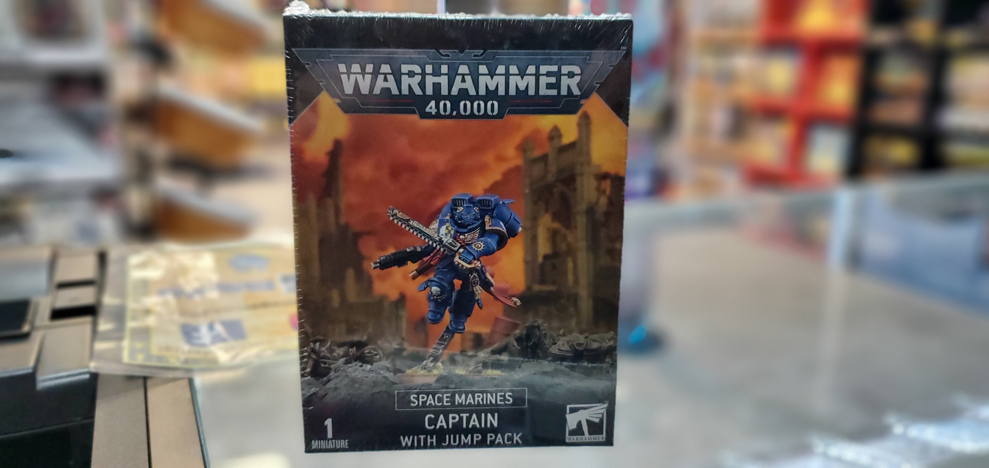 Space Marines Captain With Jump Pack | Anubis Games and Hobby