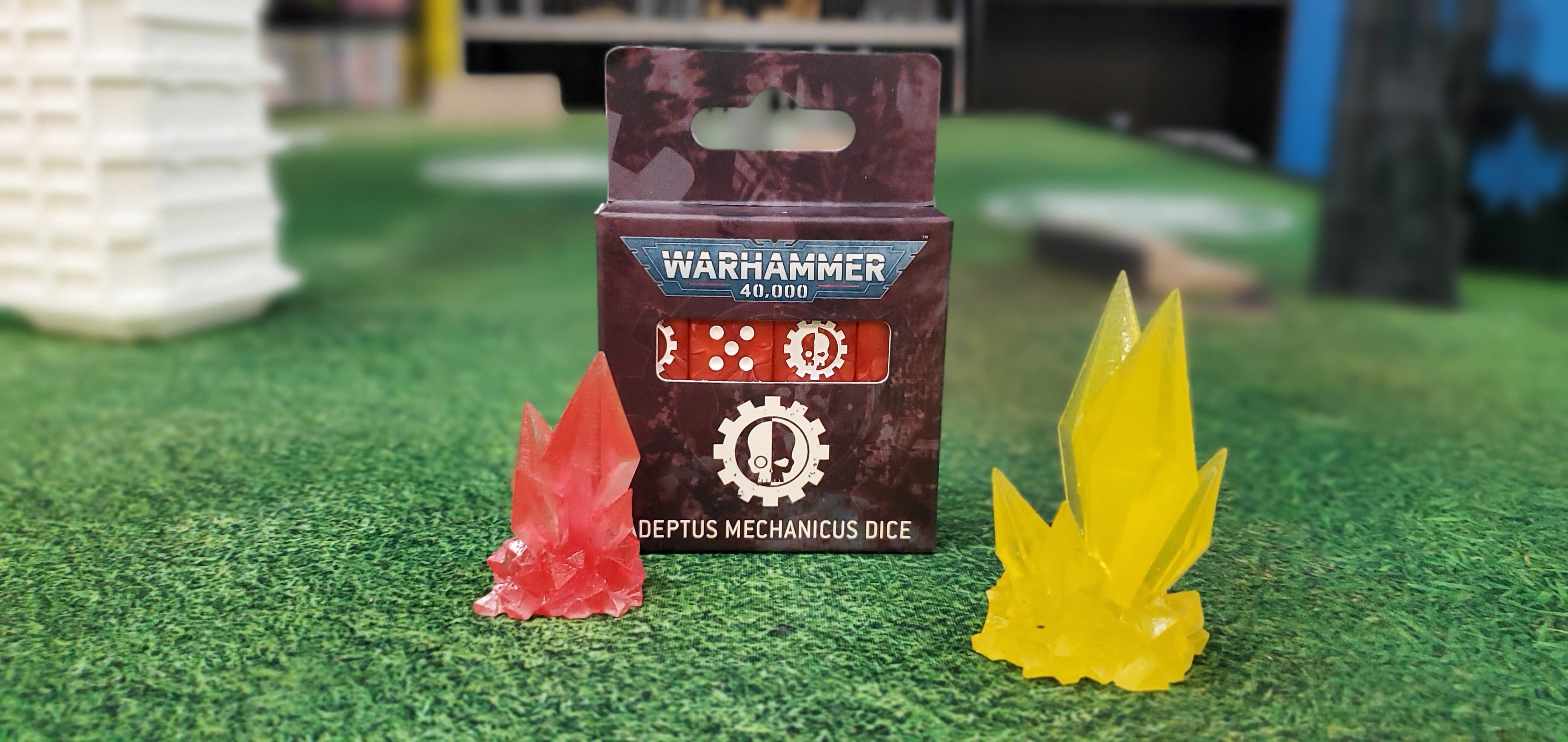 Adeptus Mechanicus Dice | Anubis Games and Hobby