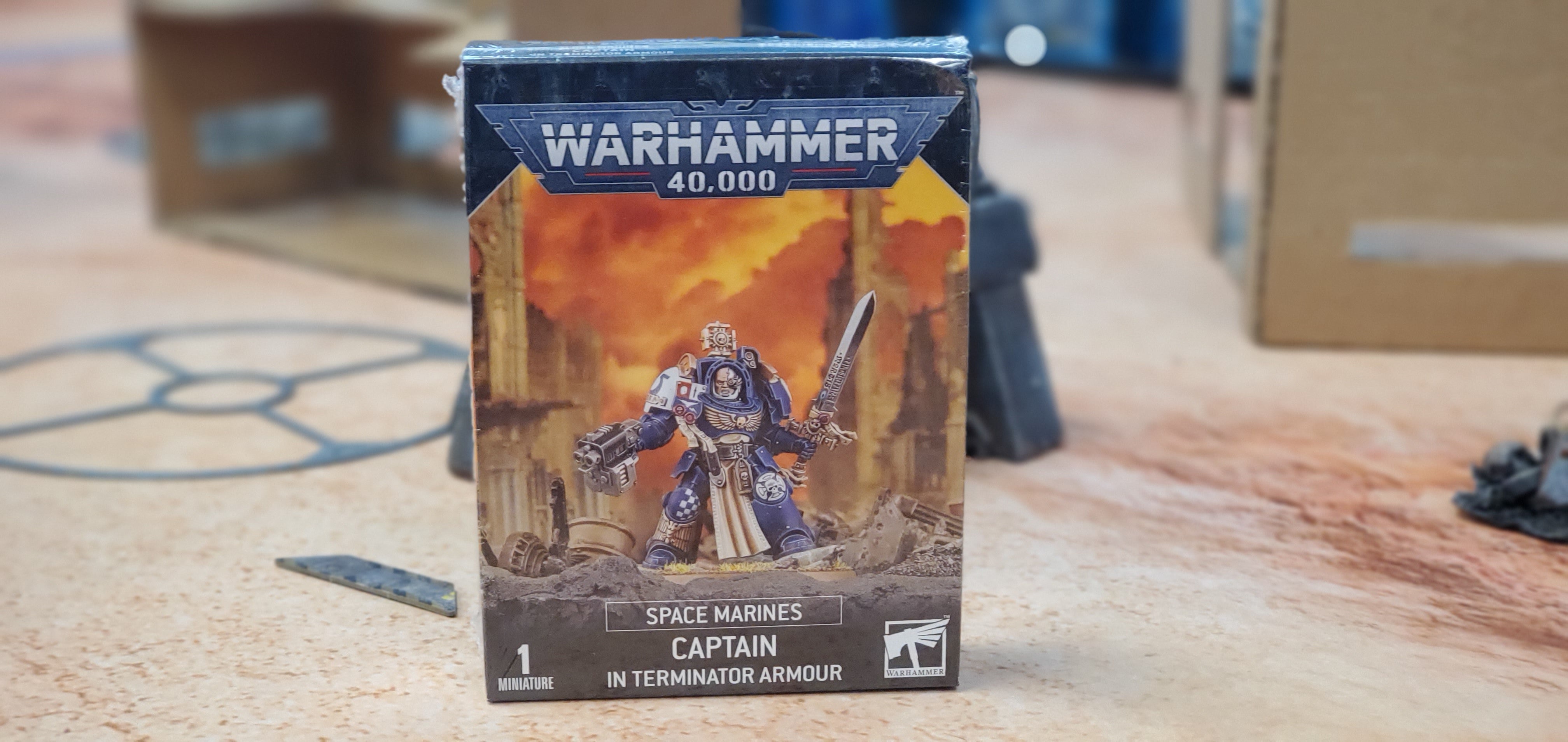 Space Marines Captain in Terminator Armor | Anubis Games and Hobby