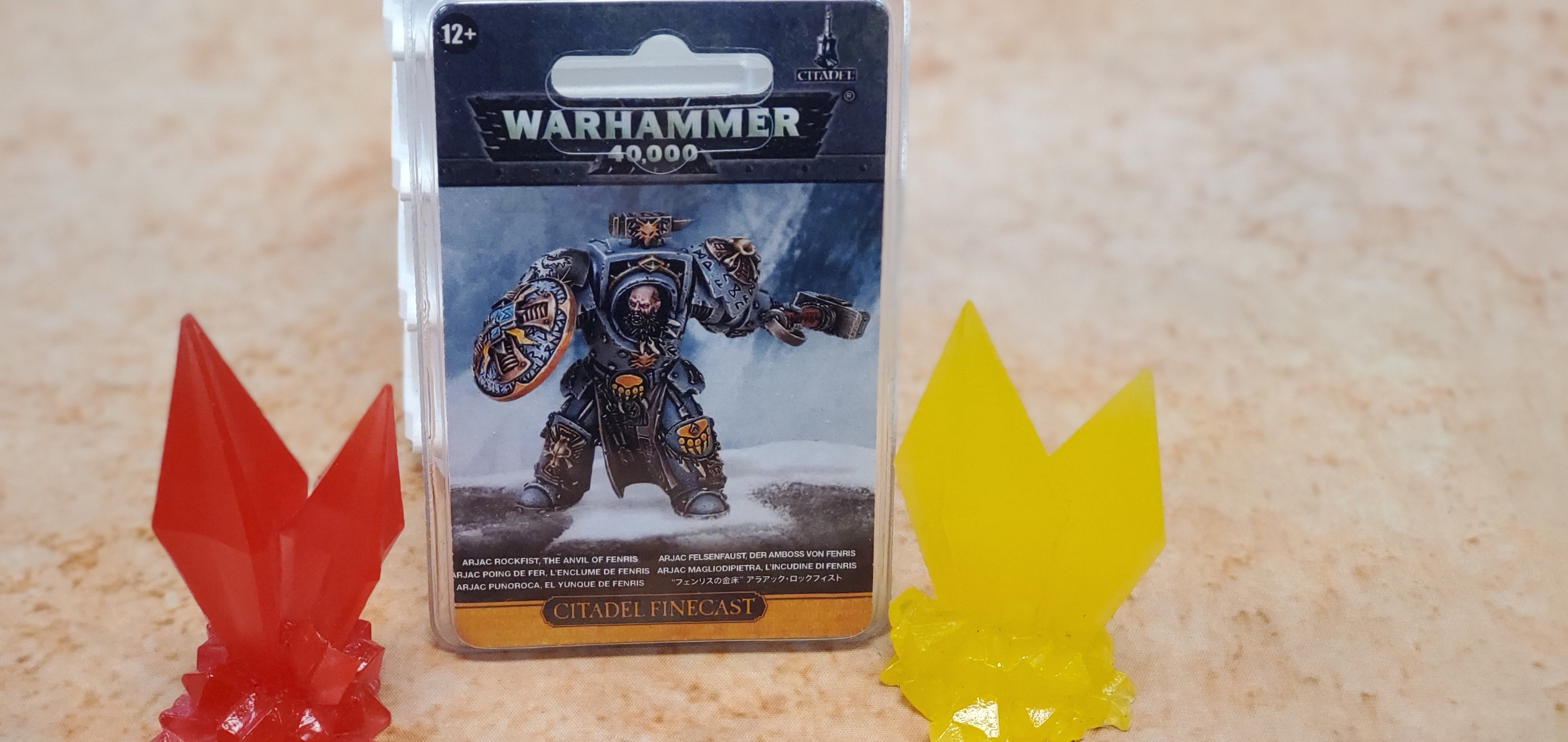 Space Wolves Arjac Rockfist, the Anvil of Fenris | Anubis Games and Hobby
