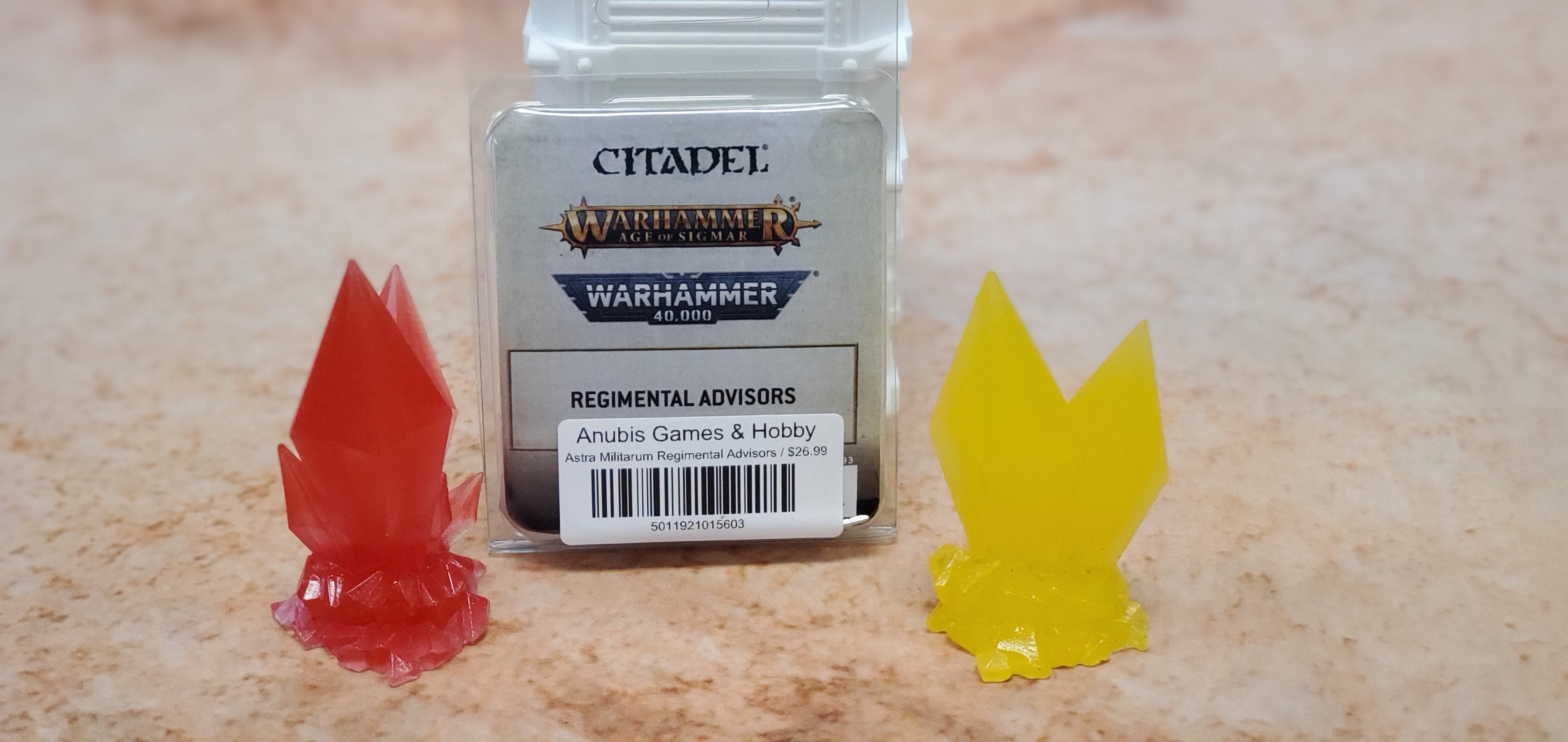 Astra Militarum Regimental Advisors | Anubis Games and Hobby