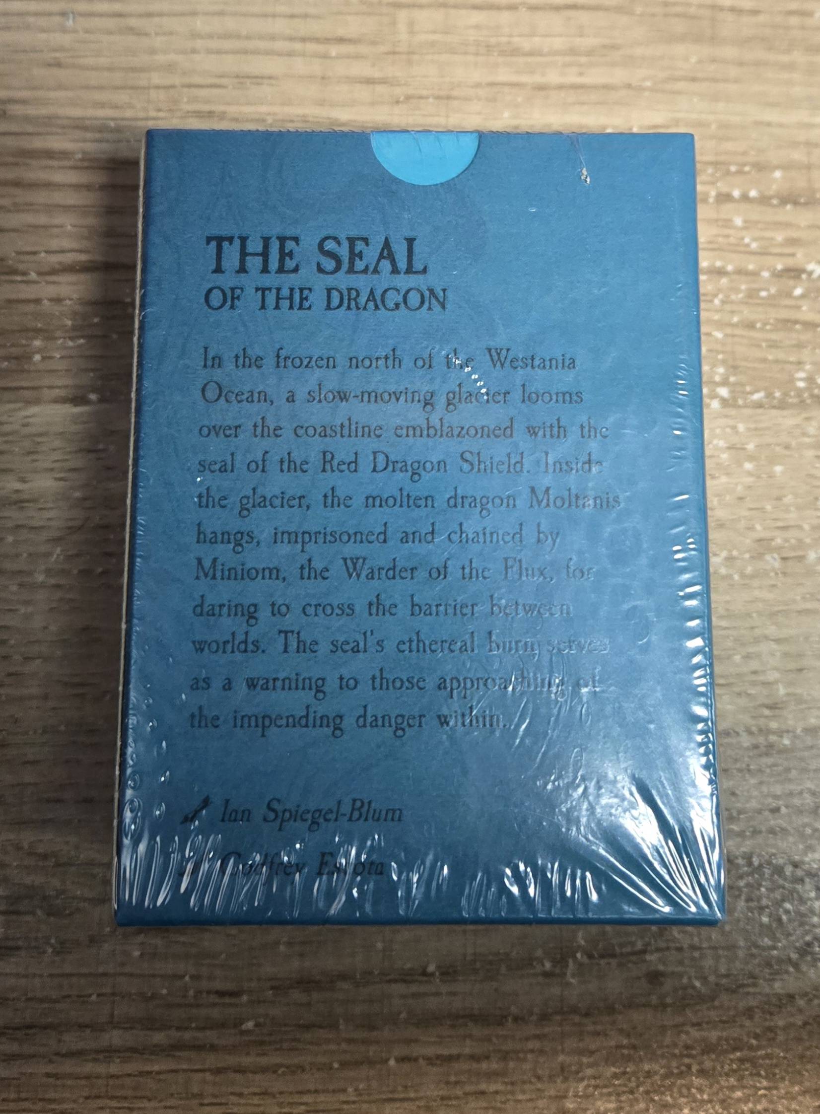 DS Dual Matte Sleeves 100ct - Event Exclusive 2023 "Dragon's Seal" | Anubis Games and Hobby
