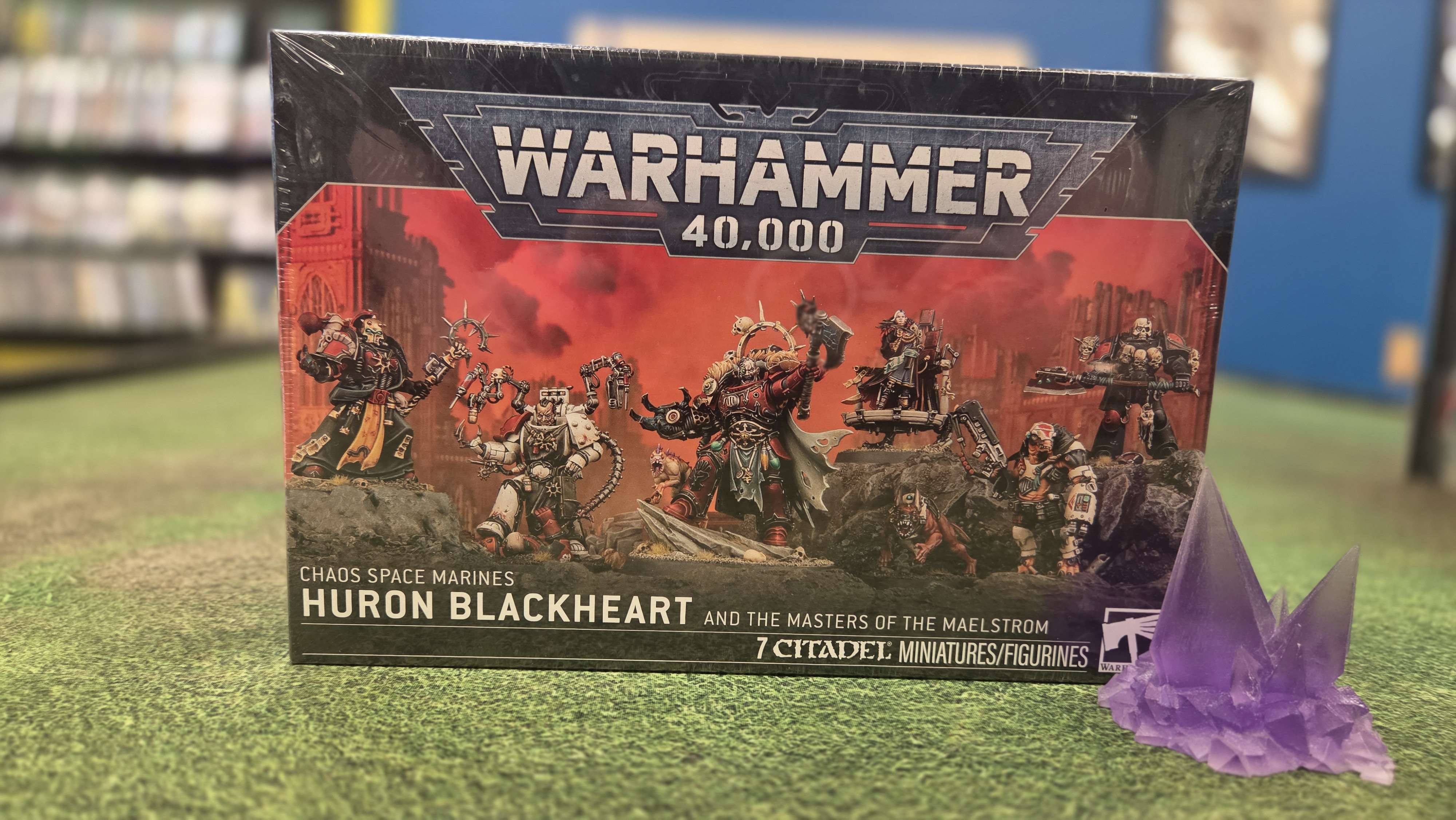 Chaos Space Marines Huron Blackheart and the Masters of the Maelstrom | Anubis Games and Hobby