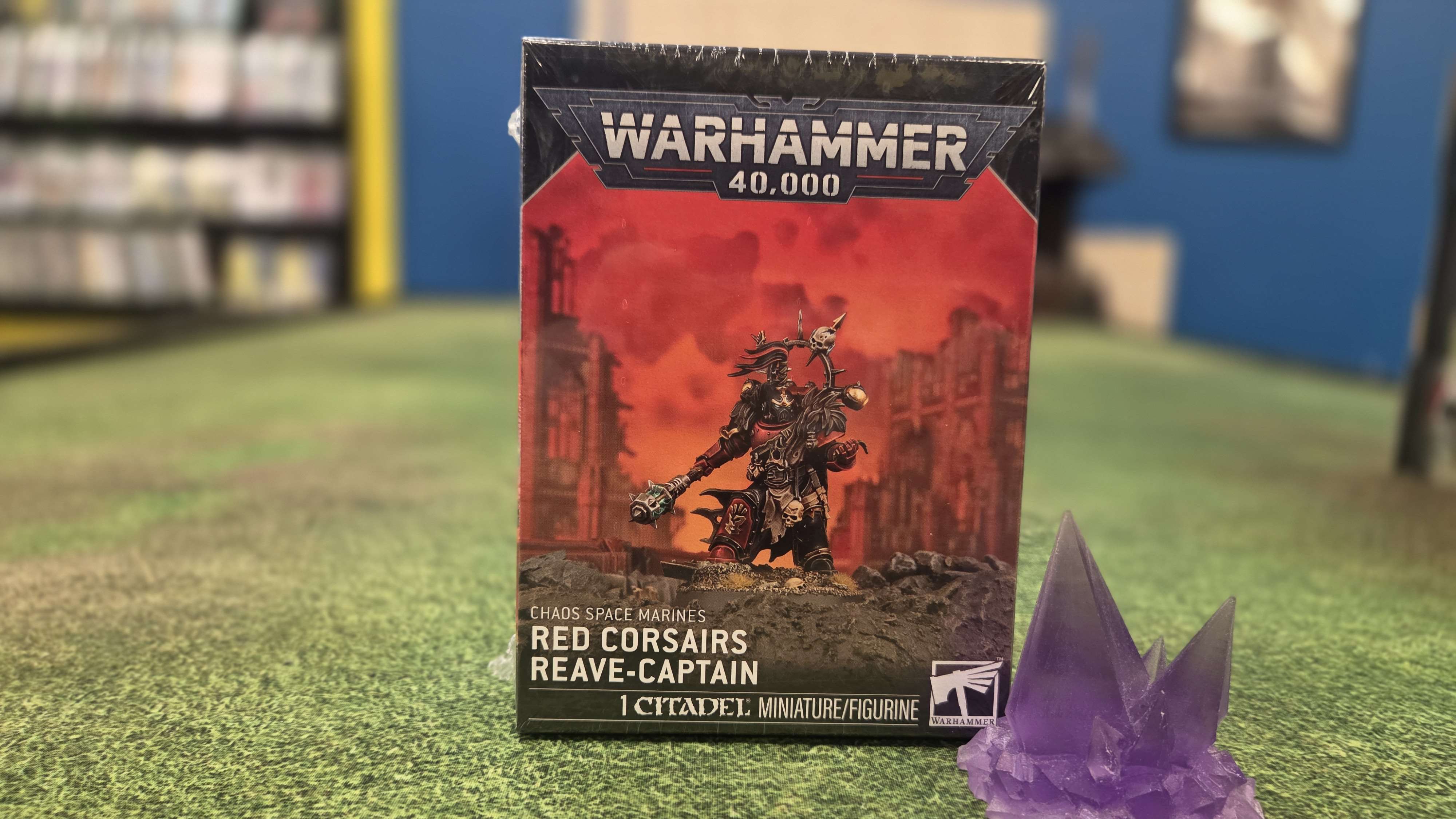 Chaos Space Marines - Red Corsairs Reave-Captain | Anubis Games and Hobby