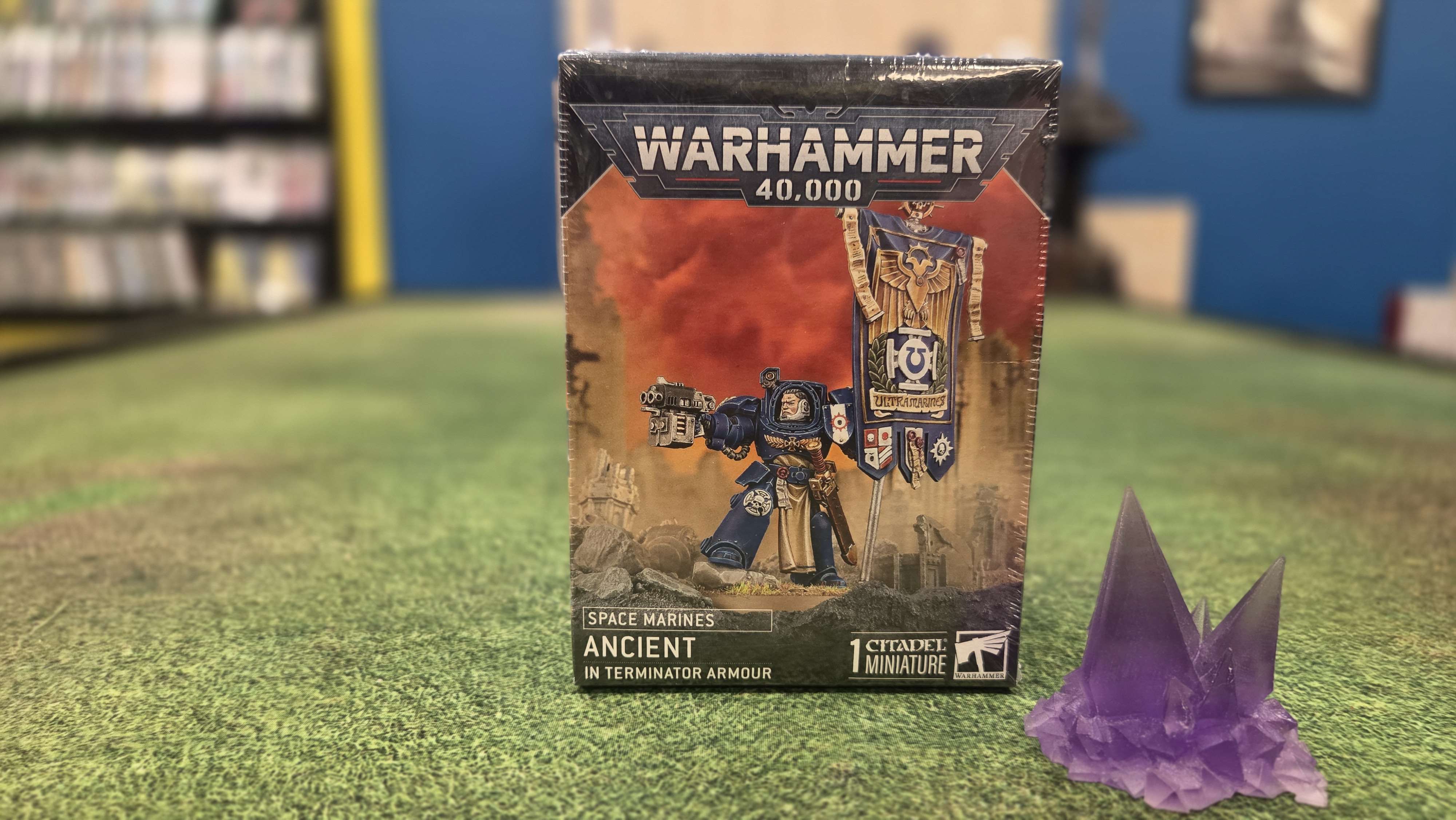 Space Marines Ancient in Terminator Armor | Anubis Games and Hobby